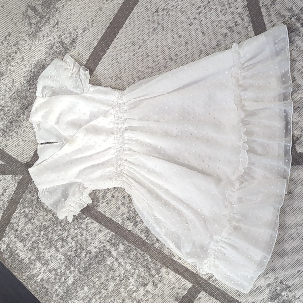 SheIn, 9Y, white dress for girls